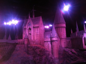More poor quality photography from me. The Hogwarts Castle model in all of it's glory!
